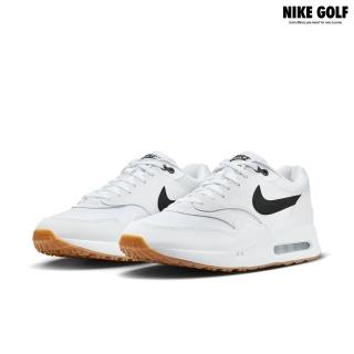 【NIKE GOLF】男款 Nike Air Max 186 OG G 高爾夫球鞋(白色/黑色/膠棕色)