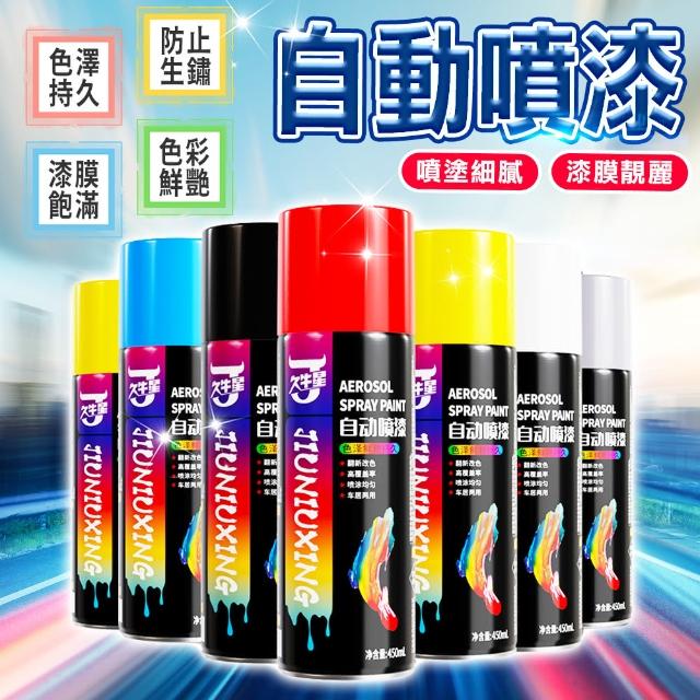 【豪麥源】自動噴漆(450ml 防鏽噴漆 金屬噴漆 汽車噴漆 塗鴉 木器 家具護色噴漆 噴漆罐)