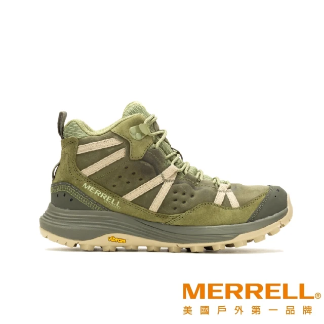 MERRELL SIREN 4 TRAVELLER MID WP 女 戶外登山鞋 綠(ML037898)