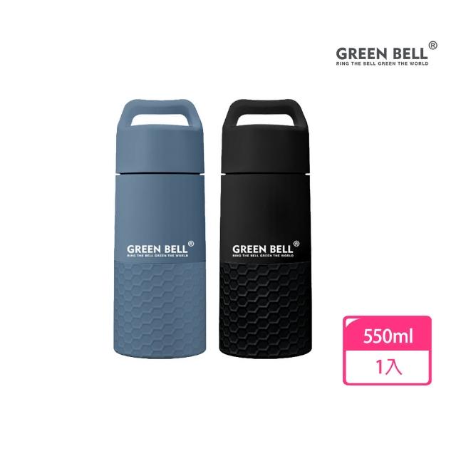 【GREEN BELL 綠貝】316不鏽鋼輕瓷保溫杯550ml(陶瓷內膽 好洗不留異味 輕巧 保溫 保冷 保冰 SGS)