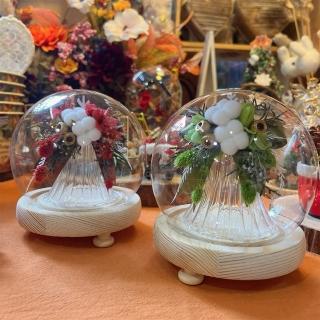 【OSTARA FLORIST 奧斯塔拉花藝】幸福響叮噹(玻璃球花禮、日本永生配材、聖誕節)