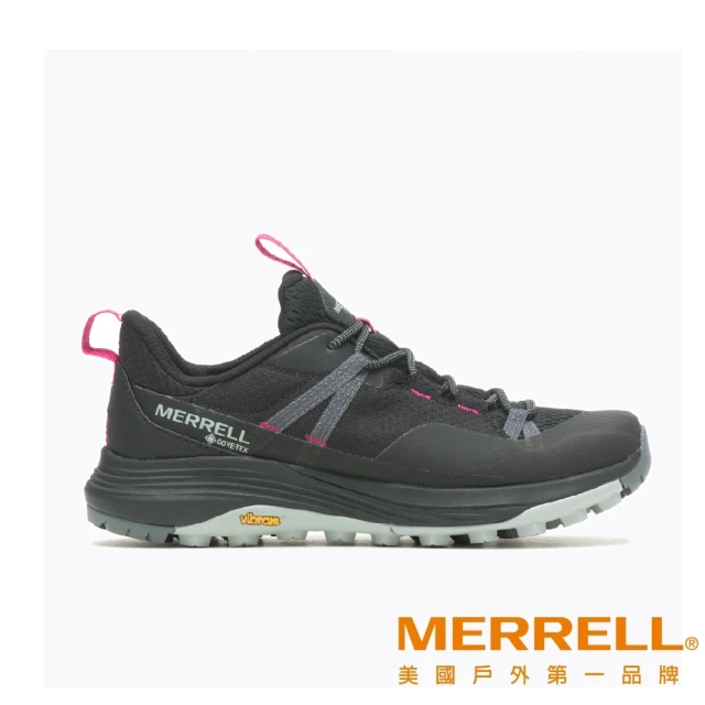 MERRELL SIREN 4 MID GORE-TEX☆防水中筒戶外登山鞋 黑 女(ML037274)