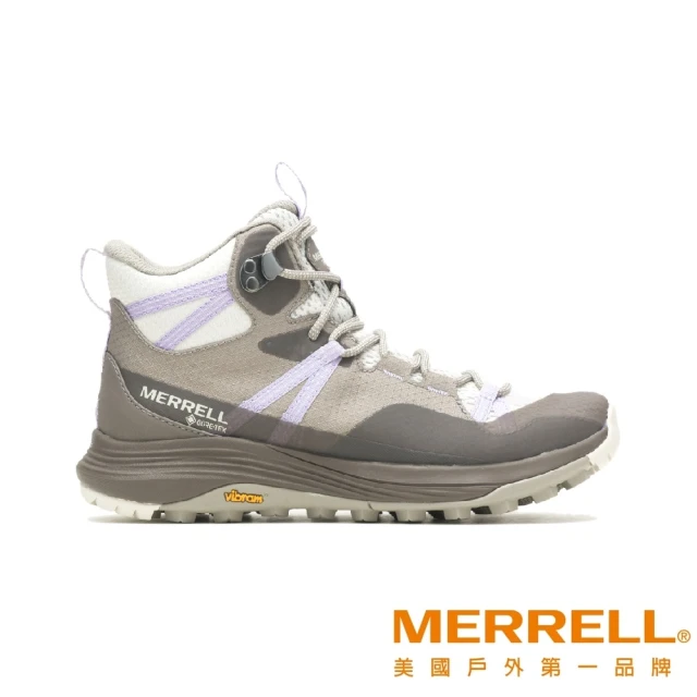 MERRELL SIREN 4 MID GORE-TEX☆防水中筒戶外登山鞋 紫灰 女(ML037370)