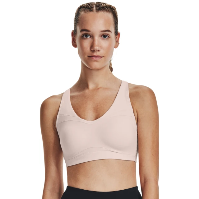 UNDER ARMOUR UA女 SmartForm 中衝擊運動內衣_1373826-350(粉膚)