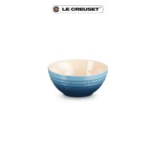 【Le Creuset】瓷器韓式湯碗13cm(水手藍)