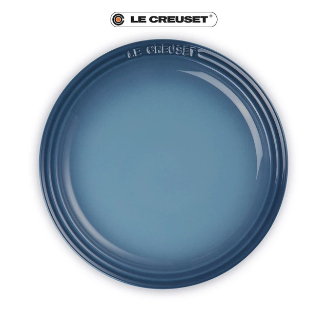 Le Creuset 瓷器圓盤23cm(水手藍)