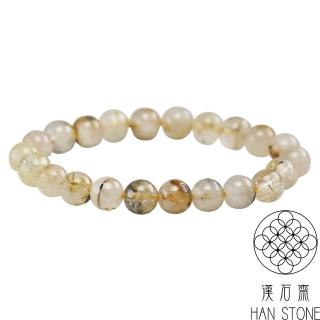 【漢石齋】天然A級鈦晶 手珠手串(8-8.5mm*22pcs)