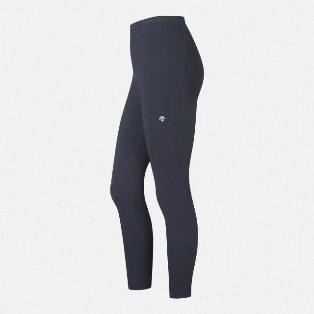 【DESCENTE】WOMENS COOLING 9.5 LEGGINGS 女士 運動緊身褲(黑色/炭灰色)