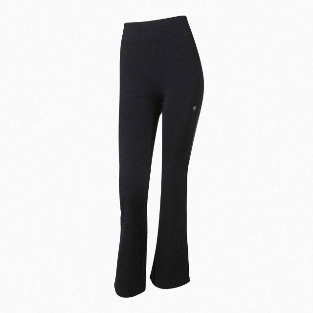 【DESCENTE】WOMENS DOLPHIN SKIN BOOTS CUT LEGGINGS 女士 運動長褲(黑色)