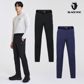 【BLACK YAK】男 WINDSTOPPER防風長褲(墨藍/黑色)DB2MP202(秋冬 登山 3L防風 附腰帶 防風褲 男褲)