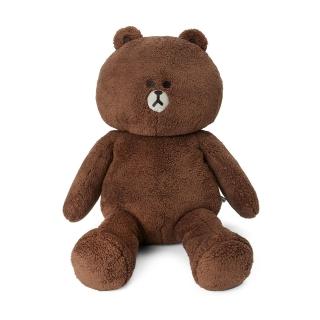 【Beast Kingdom 野獸國】熊大 絨毛坐姿玩偶（50cm／HUG BROWN系列）