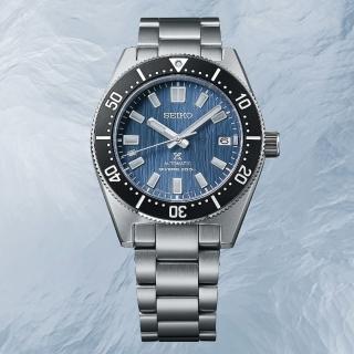 【SEIKO 精工】PROSPEX 愛海洋系列 廣告款 極地冰川潛水機械腕錶/黑標(SPB297J1/6R35-01V0B)