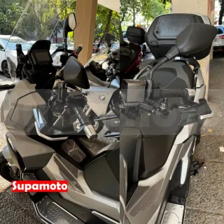 【Supamoto】牛角護弓—O(牛角端子/保護桿/護手/通用改裝/鋁合金/裸把/護手煞車/機車改裝)