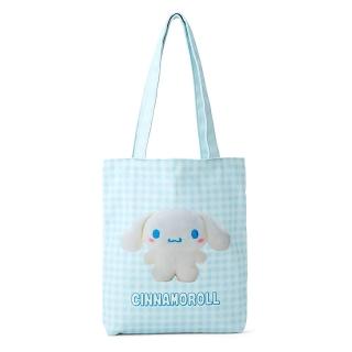 【SANRIO 三麗鷗】Pitatto Friends系列 棉質手提袋 托特包 大耳狗