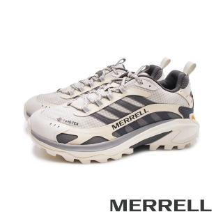 【MERRELL】男 MOAB SPEED 2 GORE-TEX抗撕裂防水登山健行鞋 男鞋(灰)
