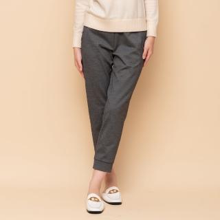 【perng yuh 芃諭名品】舒然適感 鬆緊腰 內磨毛 九分褲(2024 AW Collection｜3C秋冬新品上市)