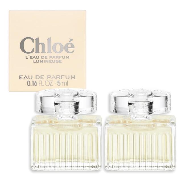 【Chloe’ 蔻依】Chloe Lumineuse 光蘊玫瑰女性淡香精 5ml 沾式小香 -2入組(平行輸入)