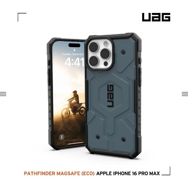 【UAG】iPhone 16 Pro Max 磁吸耐衝擊經典保護殼-藍(支援MagSafe無線充電)