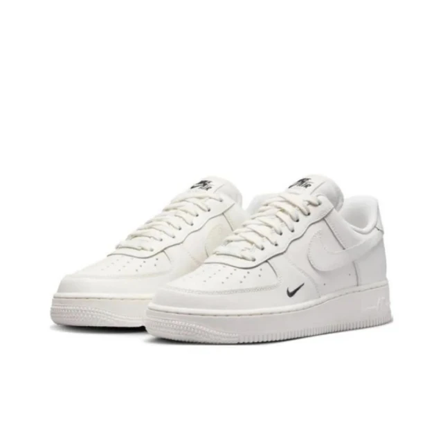 NIKE 耐吉 W Nike Air Force 1 ’07 ESS 奶油白 小黑勾 HF1058-133(AF1 厚底 緩震 休閒鞋 女鞋)