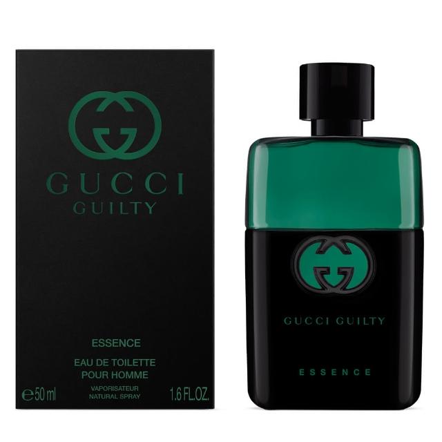 【GUCCI 古馳】GUILTY ESSENCE 罪愛真摯男性淡香水 50ml(專櫃公司貨)