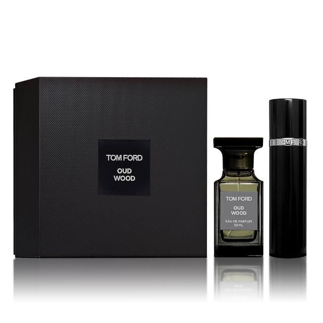 【TOM FORD】私人調香系列-Oud Wood 神秘東方淡香精 50ML 限量禮盒(淡香精 50ML+隨身瓶10ML 平行輸入)