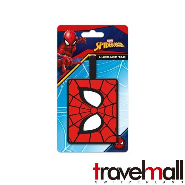 Travelmall 漫威蜘蛛人 行李吊牌 彈性矽膠材質
