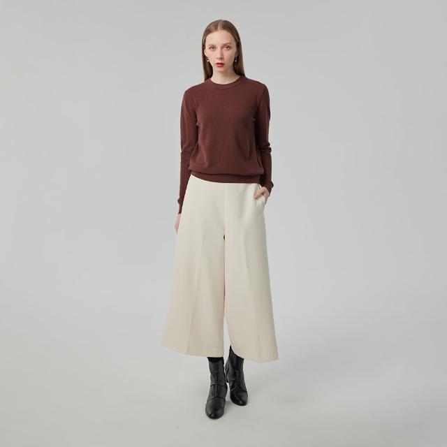 【giordano ladies】經典剪裁褲裙(02424530)
