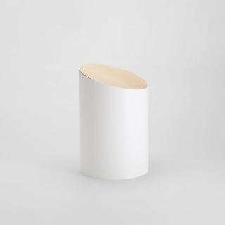 【MOHEIM】SWING BIN 白色/楓木 垃圾桶 S(不簡單的簡單)