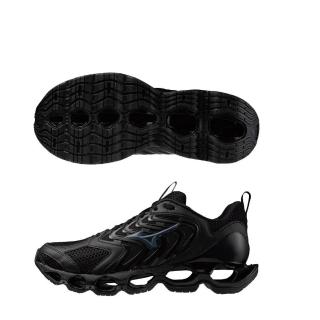 【MIZUNO 美津濃】WAVE PROPHECY 14S 男款 慢跑鞋 黑(J1GC258333)