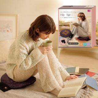 【日本Needs Labo】USB發熱保暖坐墊 一入(發熱墊 加熱坐墊 保暖墊 辦公室椅墊 加熱墊 座椅墊)