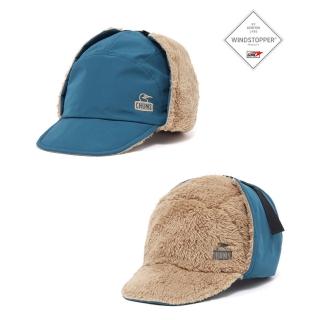 【CHUMS】CHUMS 休閒 Elmo Gore-Tex WINDSTOPPER Reversible Cap抗水帽 藍/淺棕 男 女(CH051398A099)