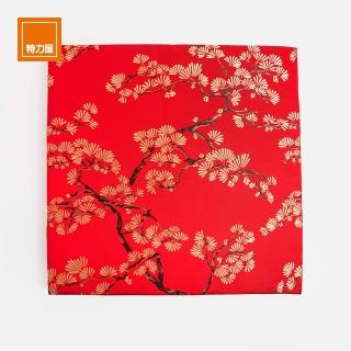 【特力屋】迎客松立體大坐墊 55x55cm 紅