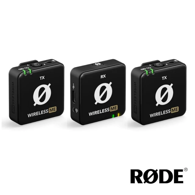 RODE Wireless Me Dual 一對二無線麥克風(公司貨-全新福利品)