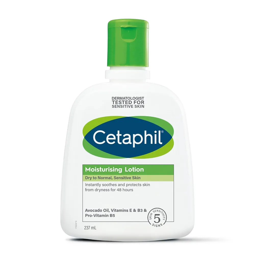 【Cetaphil 舒特膚】官方直營 長效潤膚乳 237ml(臉部身體乳液/敏感肌/保濕/B3/B5/乾燥粗糙)