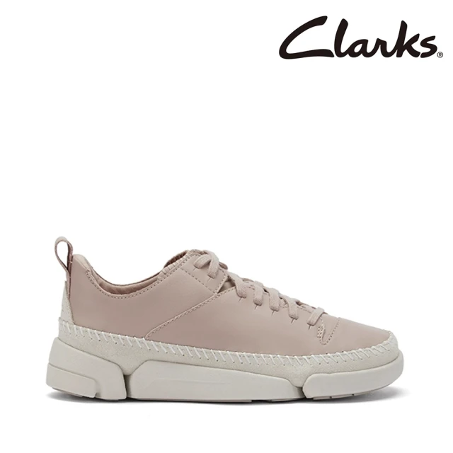 Clarks 女鞋 三瓣鞋2.0 Trigenic2Tact手工縫線設計輕盈寬楦休閒鞋(CLF80735C)