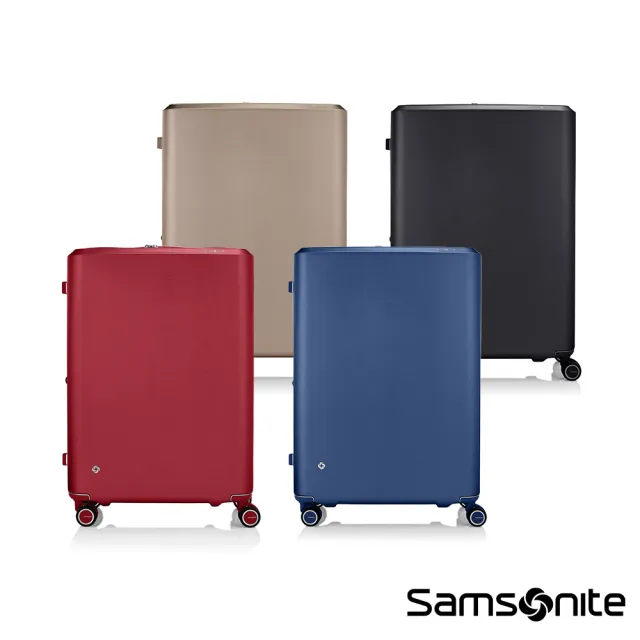 【Samsonite 新秀麗】李棟旭同款★28吋 EVOA Z 可擴充拉絲光澤防盜拉鍊PC減震輪行李箱(多色可選)