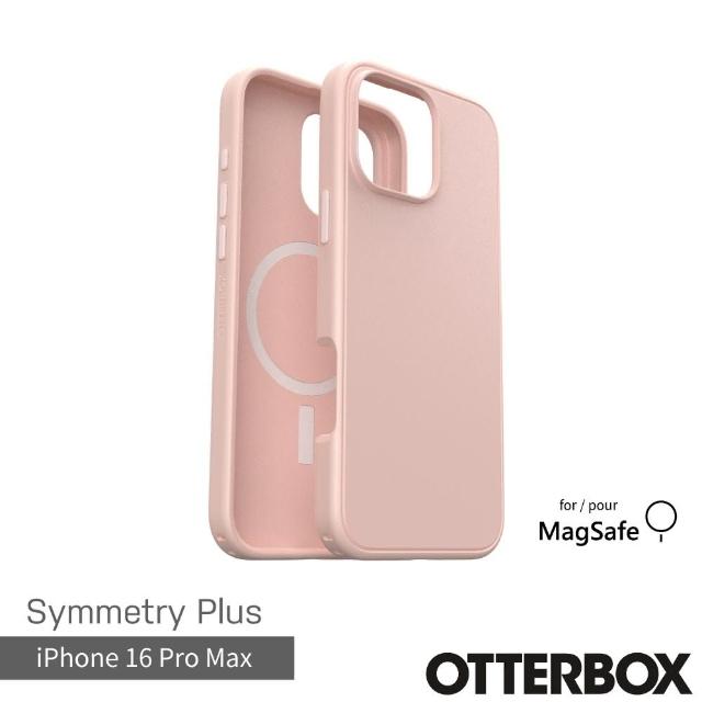 【OtterBox】iPhone 16 Pro Max 6.9吋 Symmetry Plus 炫彩幾何保護殼-粉(支援MagSafe)