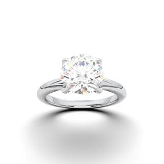 【鉅曜】GIA 1克拉 Solitaire 圓鑽戒(培育鑽石 18K)