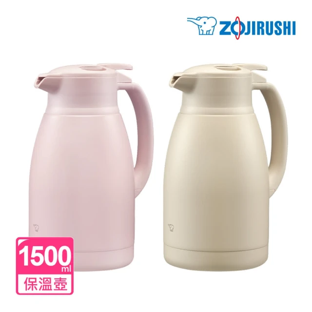 ZOJIRUSHI 象印 MOMO獨家 桌上型不鏽鋼保溫壺-1500ml(SH-HC15EMM)