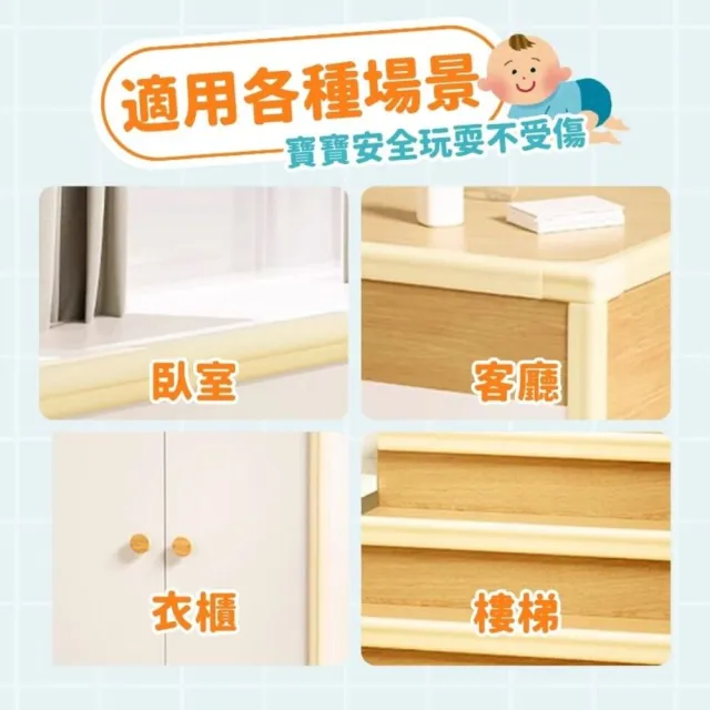 【享屋】防撞角(EVA防撞條 桌角防護 轉角保護 安全防撞 防撞邊條 靜音條 防碰撞)