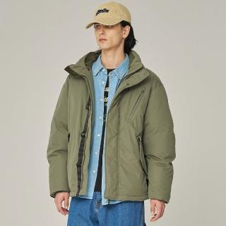 【Superdry】韓版 中性款 男女適穿 羽絨外套 CN Utility Duck Down(卡其綠)