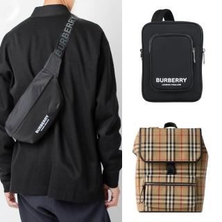 【BURBERRY】品牌經典包款斜背包/腰包/後背包(多款選)