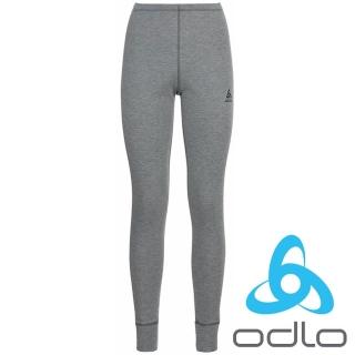 【ODLO】女 ECO銀離子保暖型長褲『混鋼鐵灰』159121(排汗 快乾 運動 慢跑 登山 戶外 排汗衣)