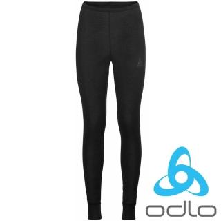 【ODLO】女 ECO銀離子保暖型長褲『黑』159121(快乾 運動 慢跑 登山 戶外 排汗衣)