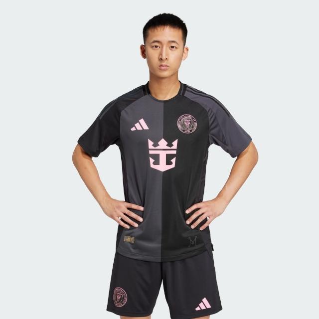 【adidas 愛迪達】INTER MIAMI CF 短袖上衣 T恤 吸濕排汗 男 JI6822