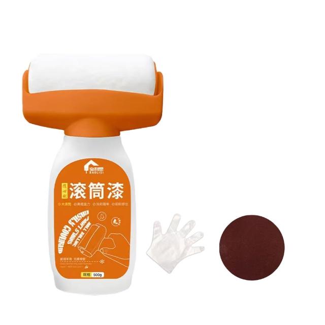 牆面滾筒漆(牆面修補 補牆漆 油漆滾輪 牆壁修補刷 油漆滾筒刷 補牆漆 牆面遮蓋膏 滾筒漆)