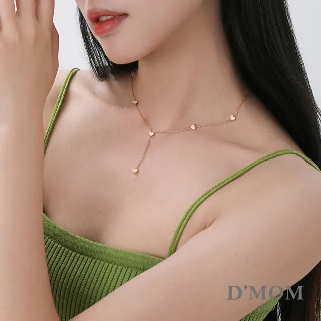 【DMOM】精緻法式愛心項鍊