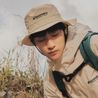【Discovery Expedition】透氣漁夫帽 可拆固定繩(DXHT4094N-BES)