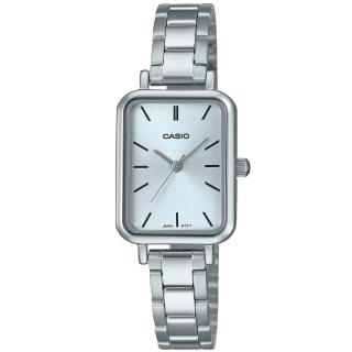 【CASIO 卡西歐】LTP-V009D-2E 簡約風 氣質鍊帶女指標錶(時尚潮流 錶徑約2.07公分)