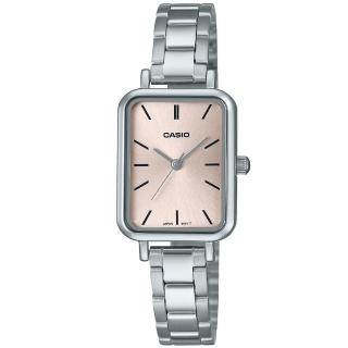 【CASIO 卡西歐】LTP-V009D-4E 簡約風 氣質鍊帶女指標錶(時尚潮流 錶徑約2.07公分)